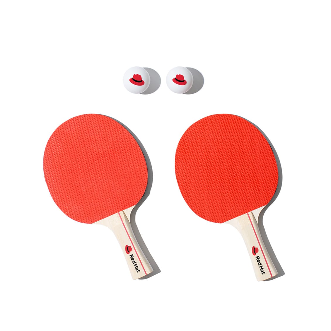 Red Hat Ping Pong Paddles and Balls | DRIVe Marketing Group of Portland, Oregon