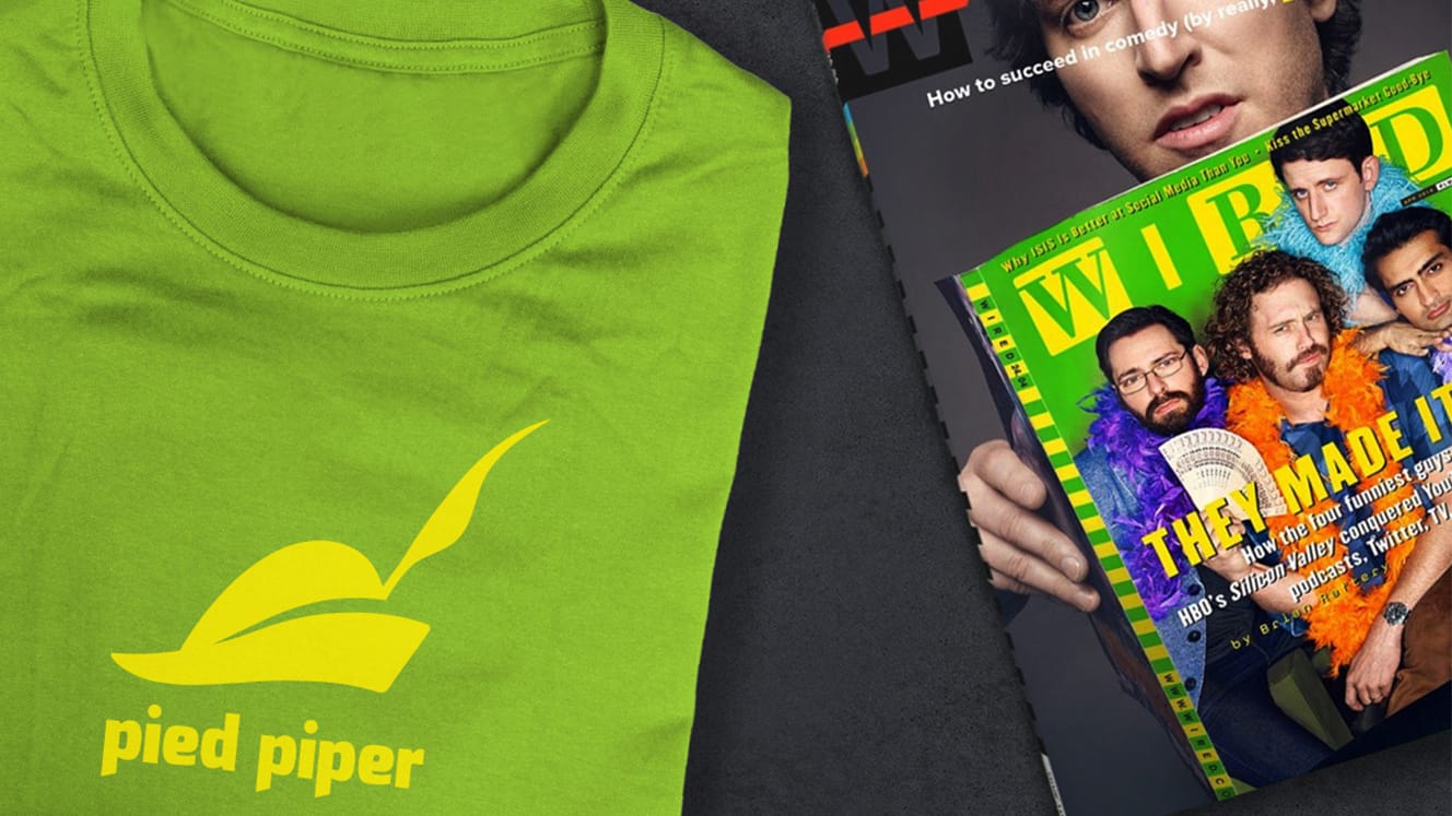 Pied Piper Branded T-Shirts Produced for Conde Nast Publishing | DRIVe Marketing Group of Portland, Oregon