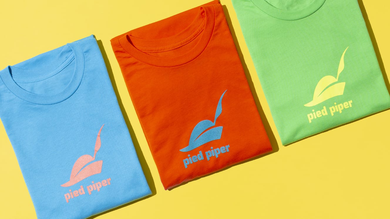 Pied Piper Branded T-Shirts Produced for Conde Nast Publishing | DRIVe Marketing Group of Portland, Oregon