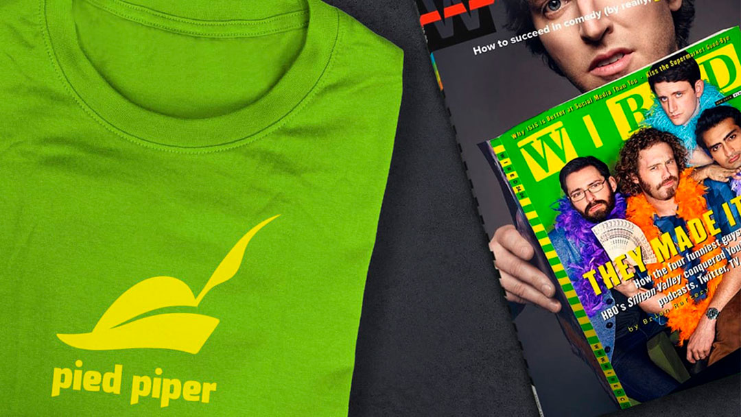 Pied Piper Branded T-Shirts Produced for Conde Nast Publishing | DRIVe Marketing Group of Portland, Oregon