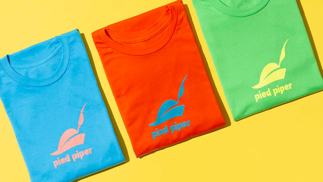 Pied Piper Branded T-Shirts Produced for Conde Nast Publishing | DRIVe Marketing Group of Portland, Oregon
