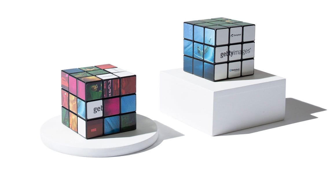Custom Branded Rubik's Cube for Getty Images | DRIVe Marketing Group of Portland, Oregon
